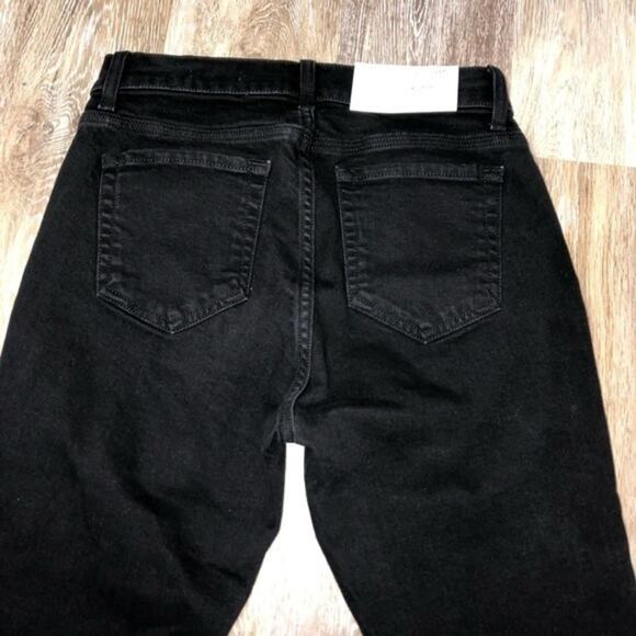 BLDWN Ankle Skinny Jeans Carbon Black Size 27 - Picture 5 of 8